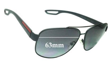 Replacement Lenses for Prada SPS58Q 63mm by Sunglass Fix™